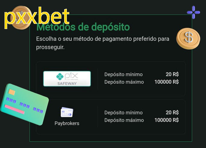 O cassino pxxbetbet oferece uma grande variedade de métodos de pagamento